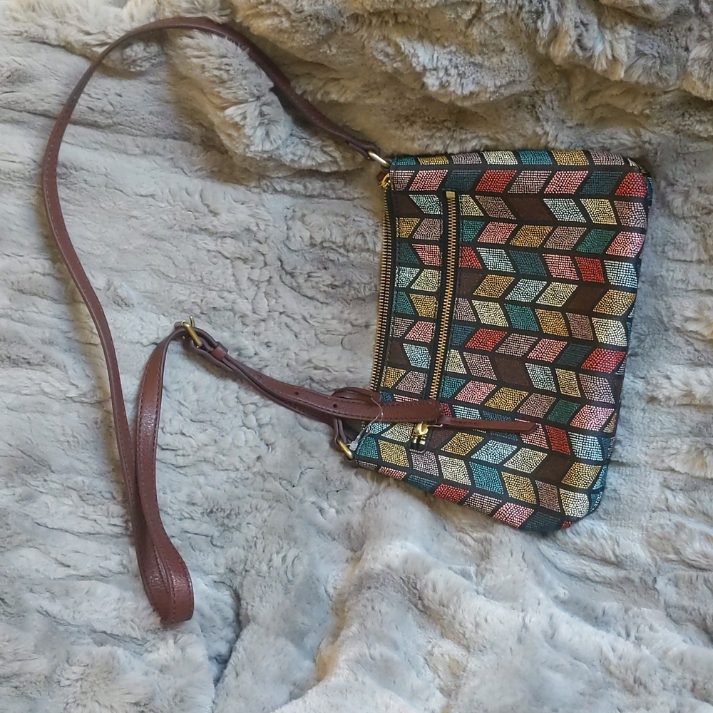 Fossil Chevron purse